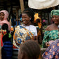 The women of The Gambia in a market